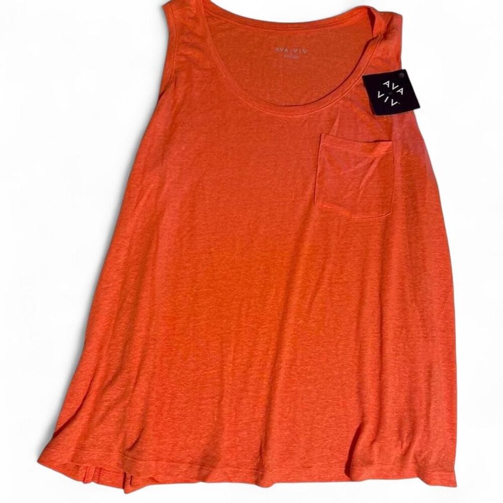 Ava-viv Women's Orange Vest